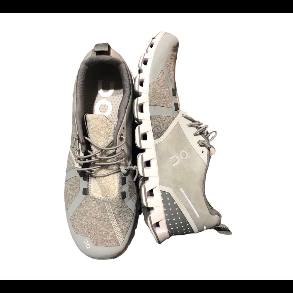 On Cloud Slate Gray Cloud Terry Running Shoe